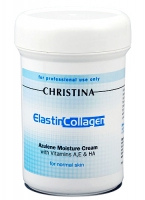 Elastin Collagen Azulene Moisture Cream with Vit. A, E & HA – Увлажняющий азуленовый крем с коллагеном и эластином для нормальной кожи. (250 ml)