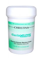 Elastin Collagen Placental Enzyme Moisture Cream with Vit. A, E & HA – Увлажняющий крем с плацентой, энзимами, коллагеном и эластином для жирной и комбинированной кожи. (250 ml)