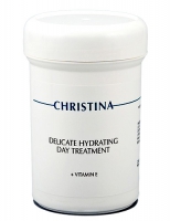 Delicate Hydrating Day Treatment + Vitamin E – Деликатный увлажняющий дневной лечебный крем с витамином Е.