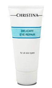 Delicate Eye Repair – Деликатный крем для контура глаз. Успокаивает, смягчает кожу, снимает следы усталости, отечность, раздражение, стимулирует микроциркуляцию в тканях, предохраняет кожу от вредного воздействия окружающей среды (экстракты ромашки, мальвы и самбука). Крем основан на формуле, богатой естественными жирами: сквален улучшает эластичность кожи, а масло Ши предупреждает образование морщин. Витамины Е, А, В5 помогают устранить солнечные повреждения и нейтрализовать свободные радикалы.
