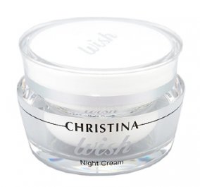 Wish Night Cream – Ночной крем для лица. Препарат Christina Wish Wish Night Cream живительно действует на поверхность кожи в течение ночного отдыха, эффективно повышая ее тонус с помощью содержащейся в креме восстанавливающей формуле на основе целебных растительных компонентов и масло каритэ